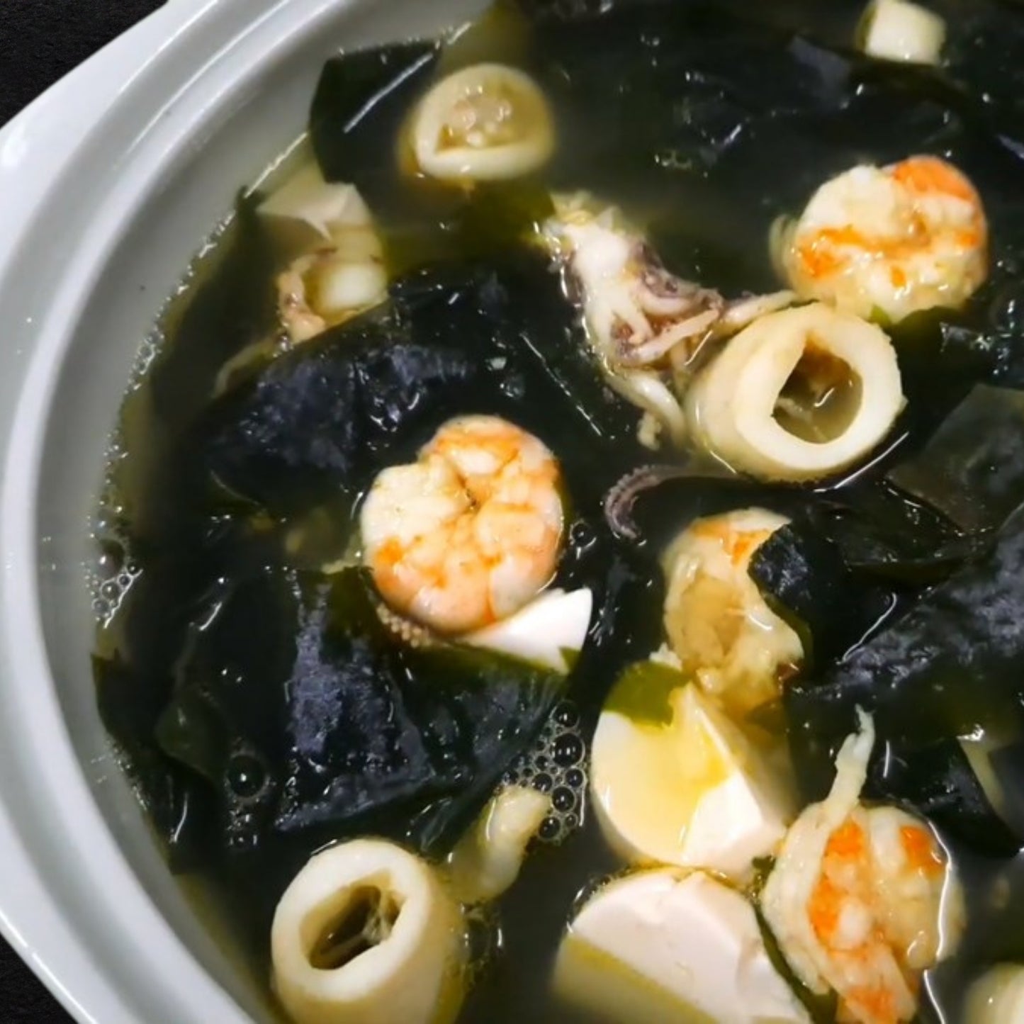 Seafood Seaweed Soup