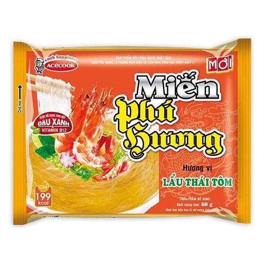 Miến Vị Lẩu Thái Tôm Phú Nương 60g