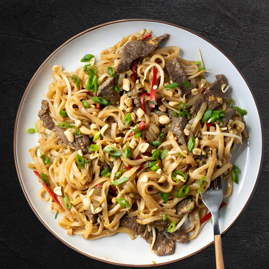 Stir-Fried Beef Noodles (Pad Thai)