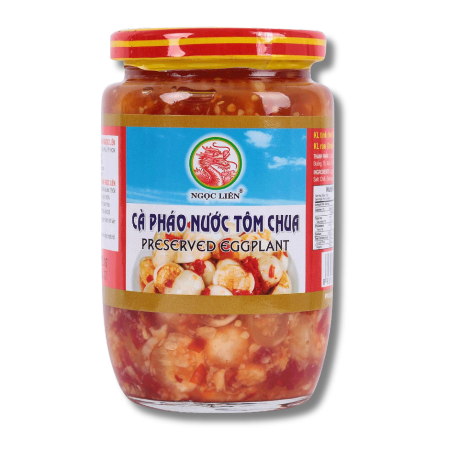 Ngoc Lien's Pickled Eggplant with Shrimp Paste 400g