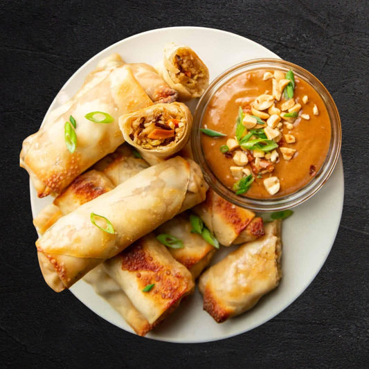 Crispy Vegetarian Spring Rolls (2 Pieces)