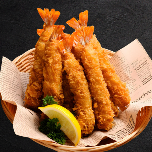 Crispy Fried Shrimp with Bread Crumbs