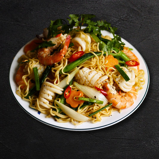 Seafood Stir-fried Noodles