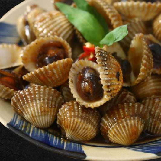 Blood Cockles Stir-fried with Tamarind